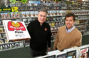 Jack Butorac and Keith Hoogland in the 2012 partnership announcement photograph